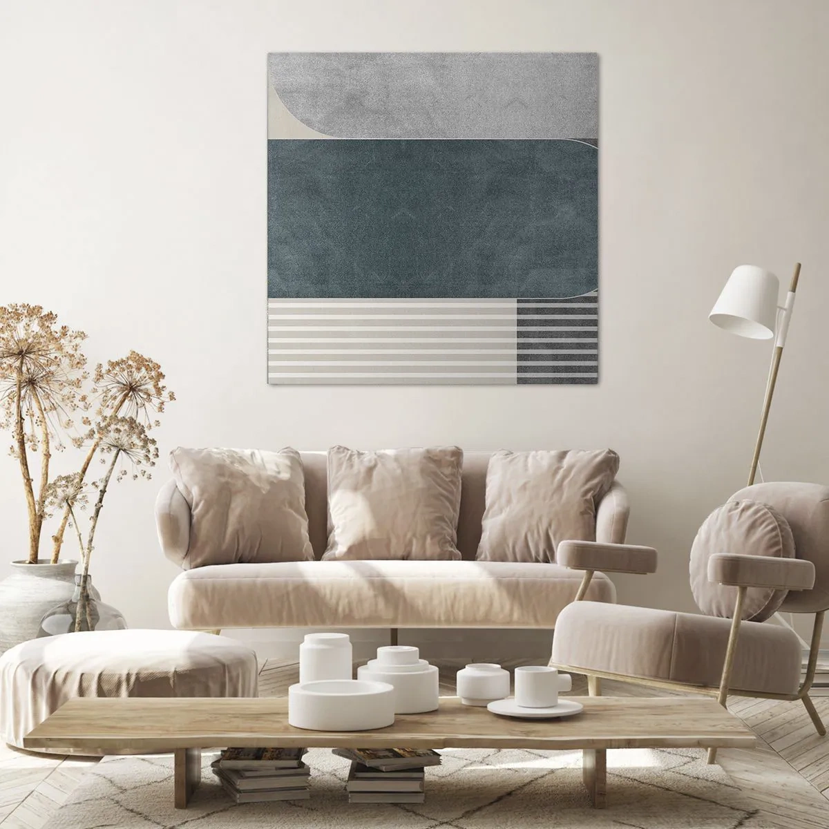 Obraz na plátně - Kompozice na úrovni - 60x60 cm