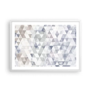 Plakát v bílém rámu - V rytmu na tři - 70x50 cm