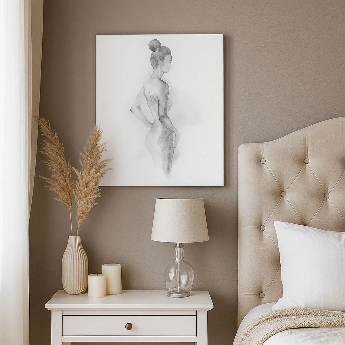 Obraz na plátně - Krásné jako malba - 30x30 cm