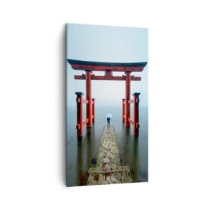 Obraz na plátně - Japonské zamyšlení - 45x80 cm