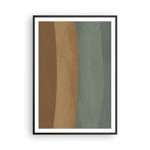 Plakát v černém rámu - Horizontální kompozice - 70x100 cm