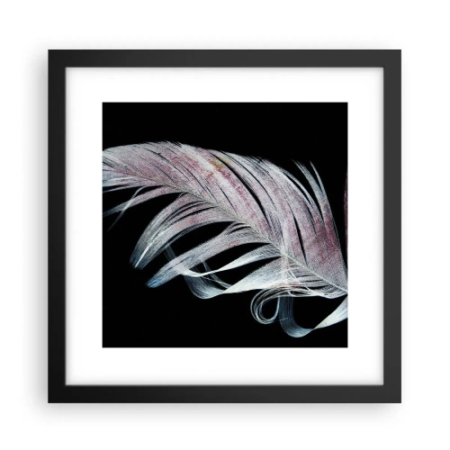 Plakát v černém rámu - Přemýšlejte o dotyku - 30x30 cm