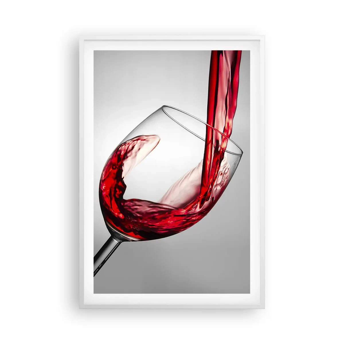 Plakát v bílém rámu - Barva - pohyb - zvuk - 61x91 cm