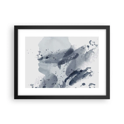 Plakát v černém rámu - Studie o povaze vody - 40x30 cm