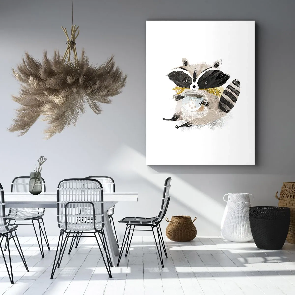 Obraz na plátně - Můj přítel mýval - 50x70 cm