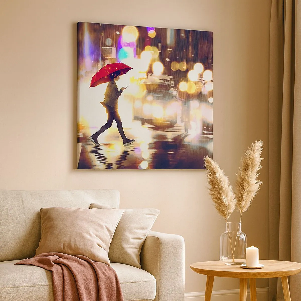 Obraz na plátně - A přece slunečná - 30x30 cm