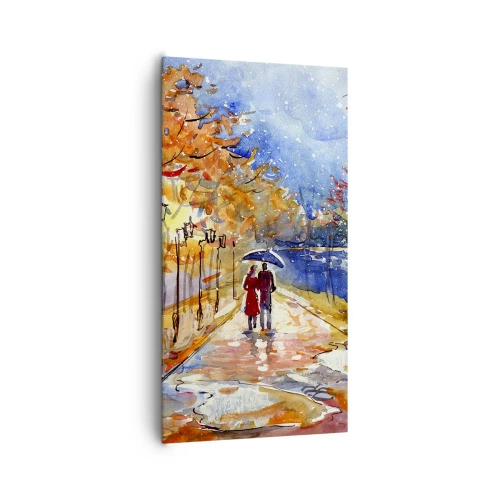 Obraz na plátně - Společně k hranici času - 65x120 cm