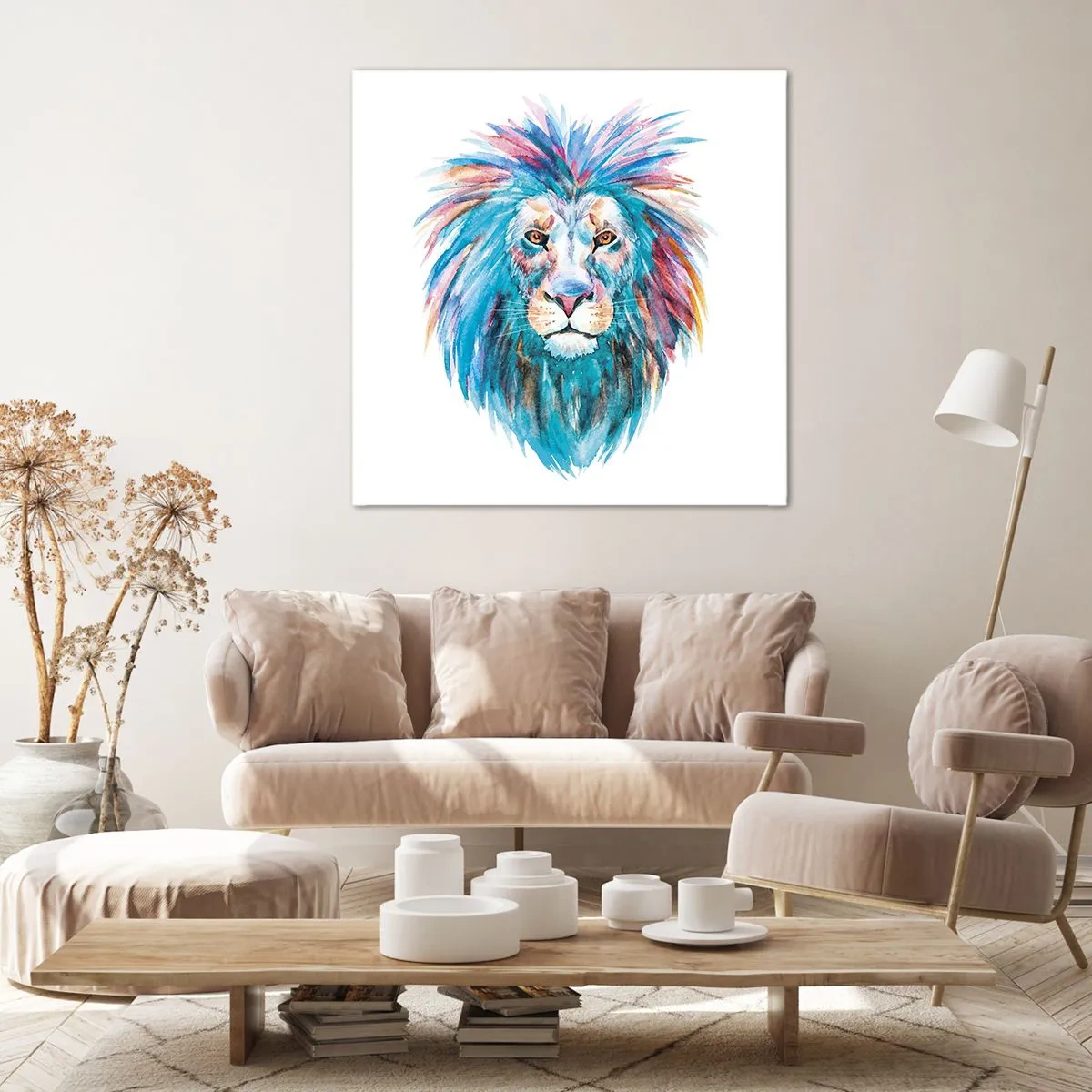 Obraz na plátně - Elektrizující aura - 40x40 cm