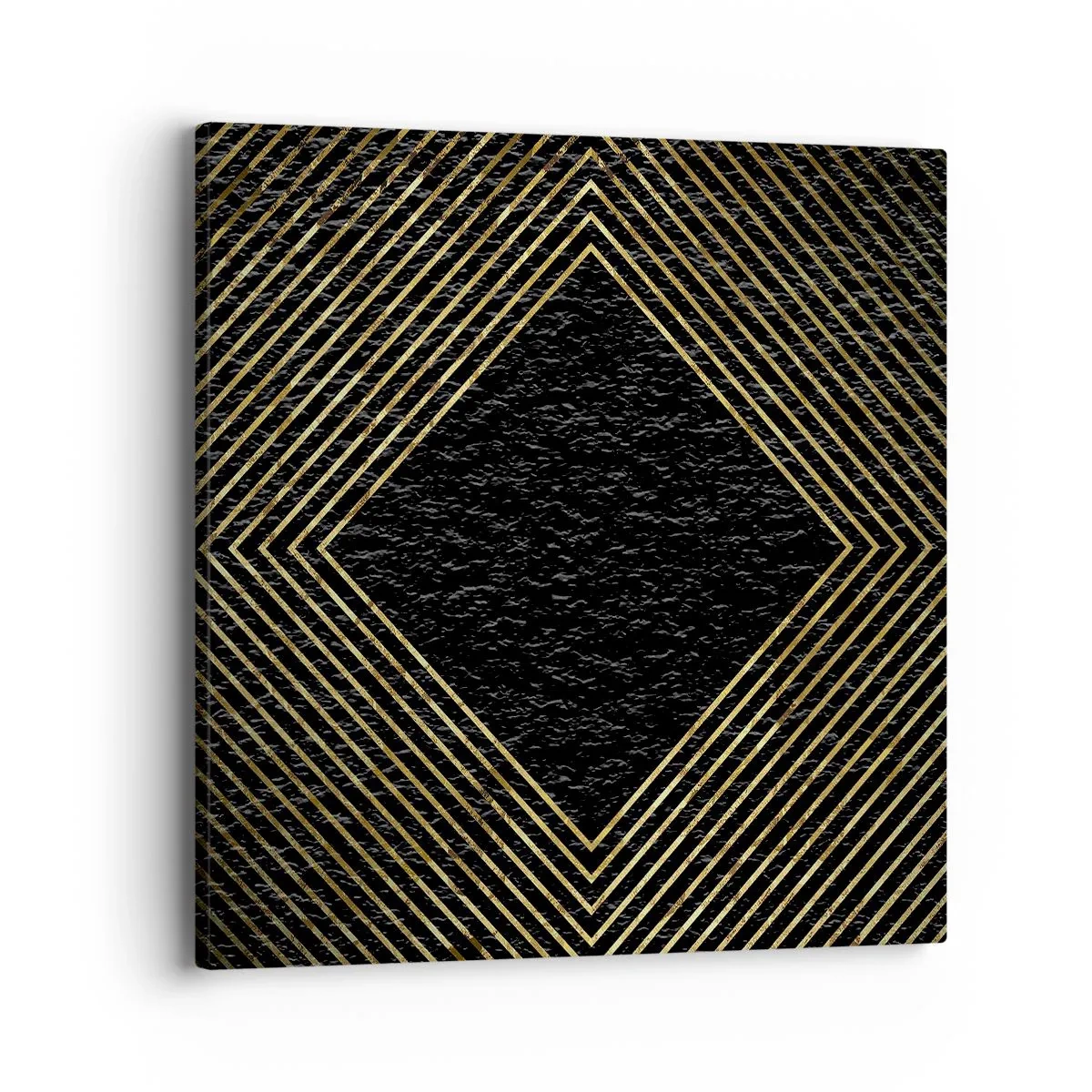 Obraz na plátně - Geometrie ve stylu glamour - 40x40 cm