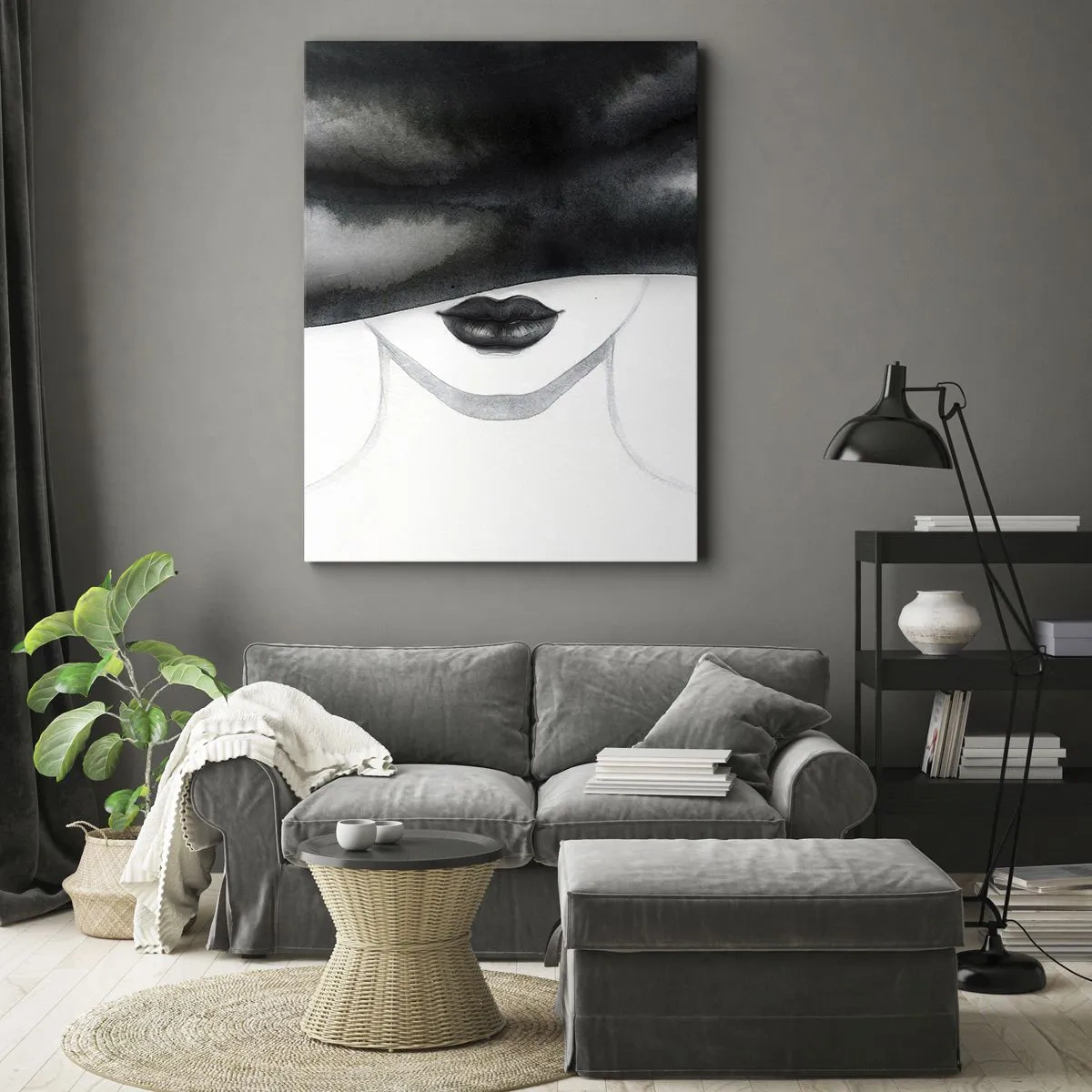 Obraz na plátně - Smyslná záhada - 50x70 cm