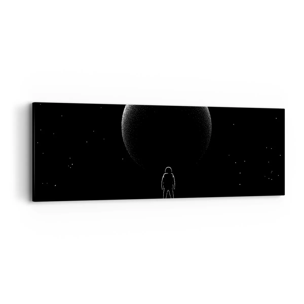 Obraz na plátně - Tváři v tvář - 90x30 cm