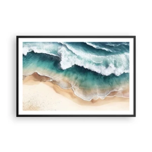 Plakát v černém rámu - Odvěké setkání - 91x61 cm