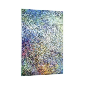 Obraz na skle - To není tak jednoduché - 50x70 cm
