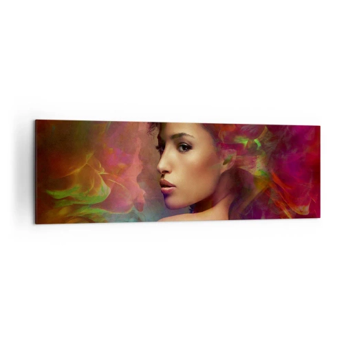 Obraz na plátně - Krásnější než duha, jemnější než mlha - 160x50 cm