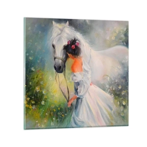 Obraz na skle - Jako z krásného snu - 60x60 cm
