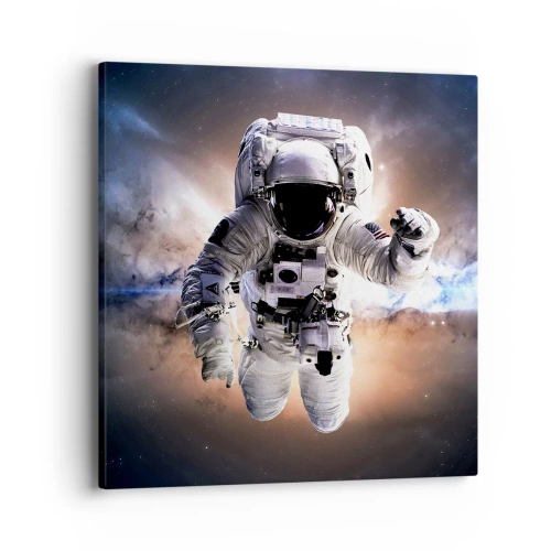 Obraz na plátně - Pozdravy z vesmíru - 40x40 cm