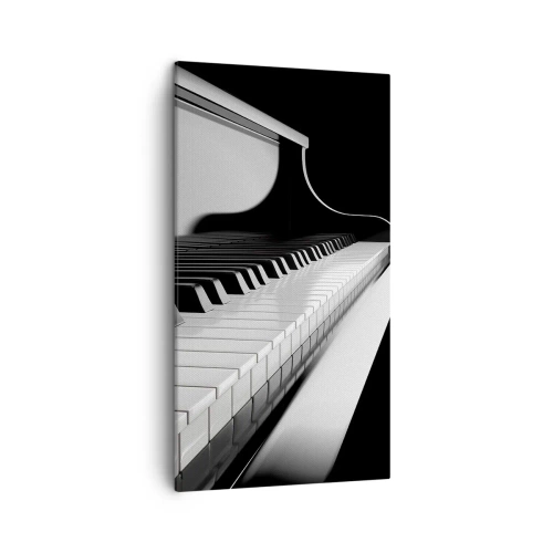 Obraz na plátně - Harmonie tvarů a barev - 45x80 cm