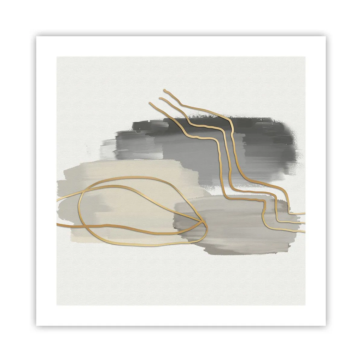 Plakát - Trvání a pohyb - 50x50 cm