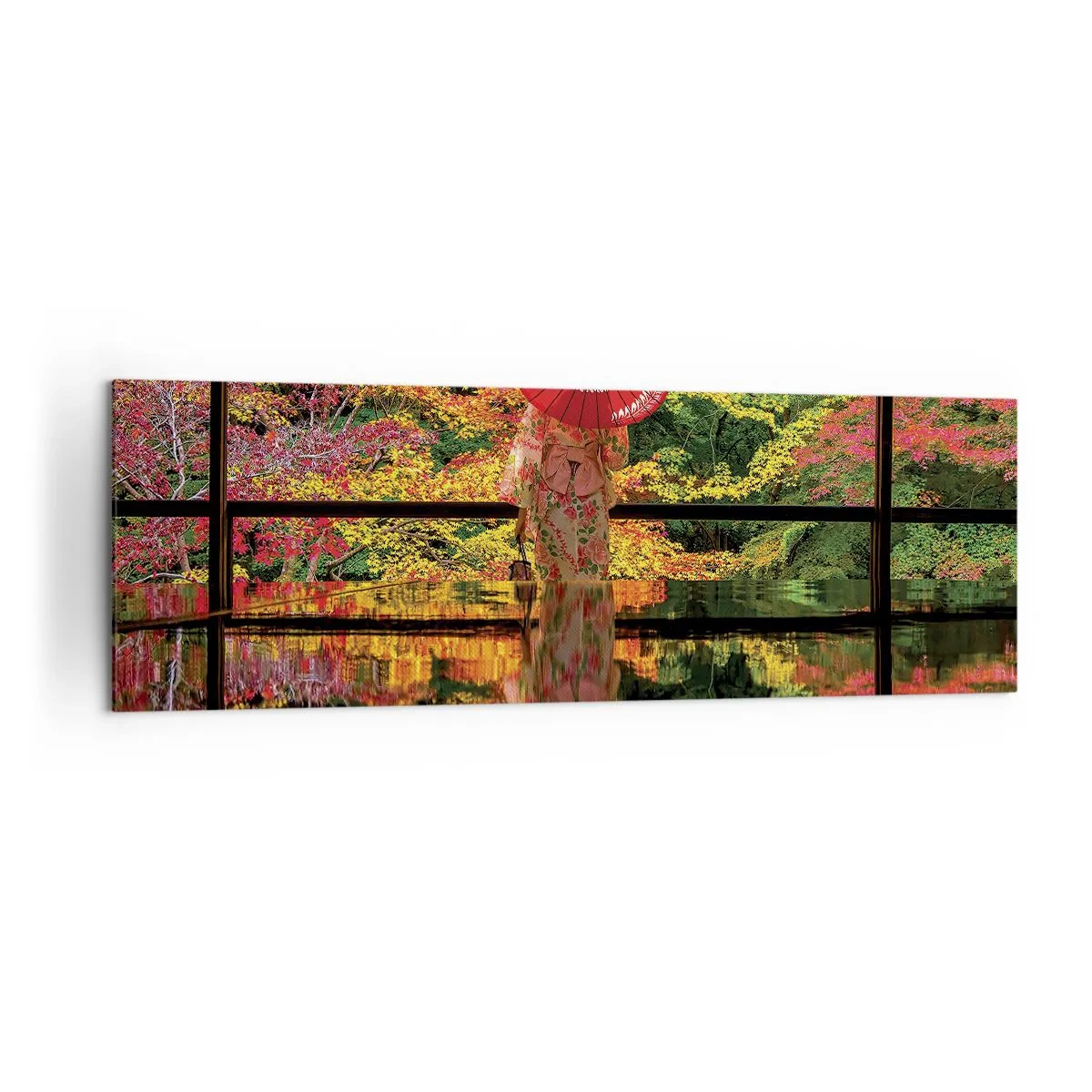 Obraz na plátně - V chrámu přírody - 160x50 cm