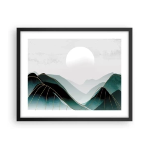 Plakát v černém rámu - V plném majestátu - 50x40 cm