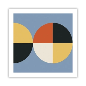 Plakát - Koukej a počítej - 50x50 cm