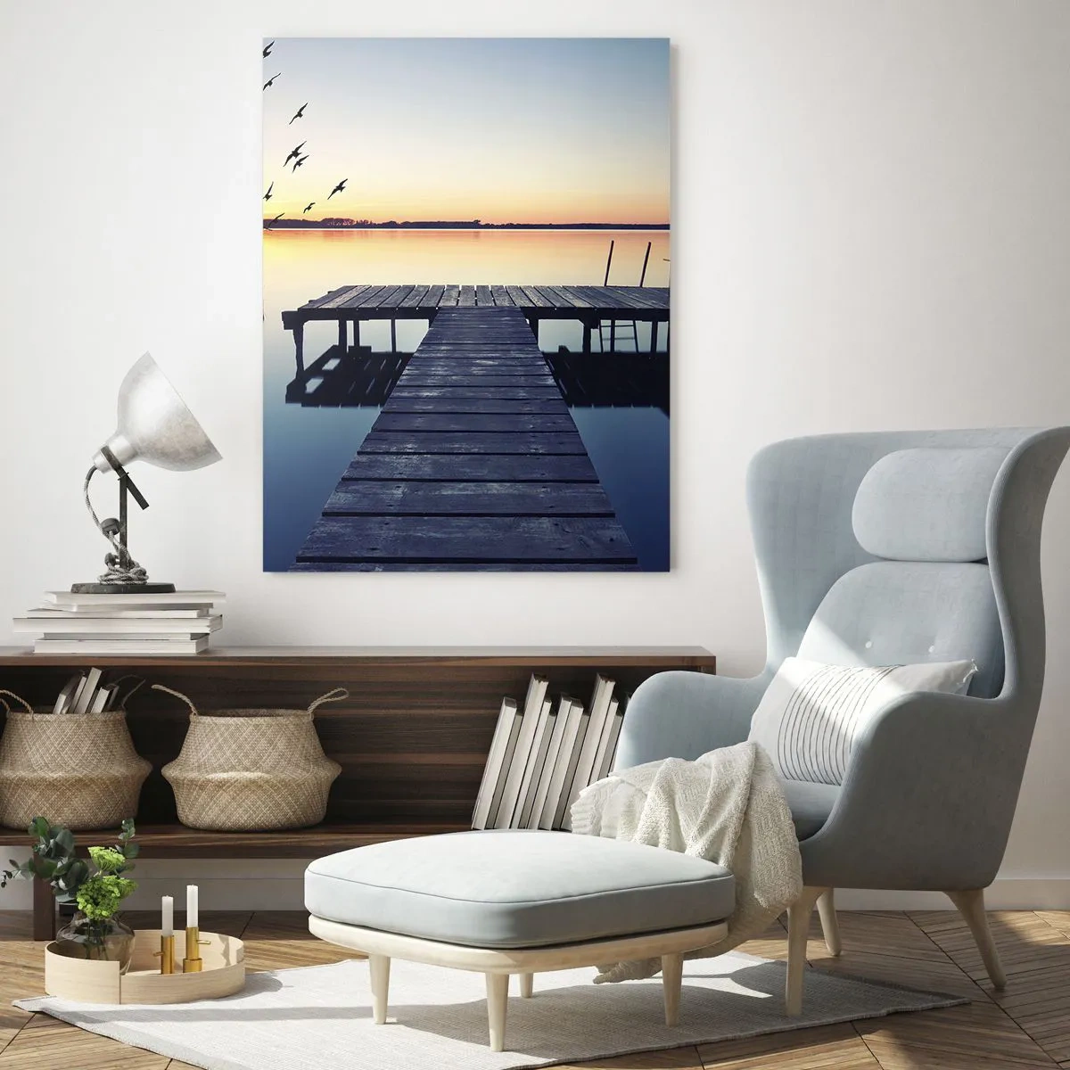 Obraz na skle - To byl dobrý den - 50x70 cm