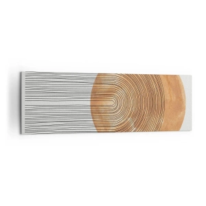 Obraz na plátně - Slunečná kompozice - 160x50 cm