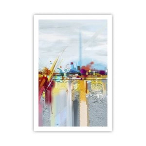 Plakát - Most radosti nad řekou života - 61x91 cm