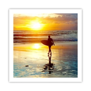 Plakát - Návrat bojovníka - 60x60 cm