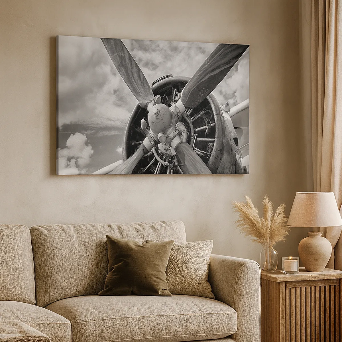 Obraz na plátně - Dobyvatel oblohy - 30x30 cm