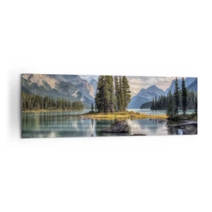 Obraz na plátně - U velké a čisté vody… - 160x50 cm
