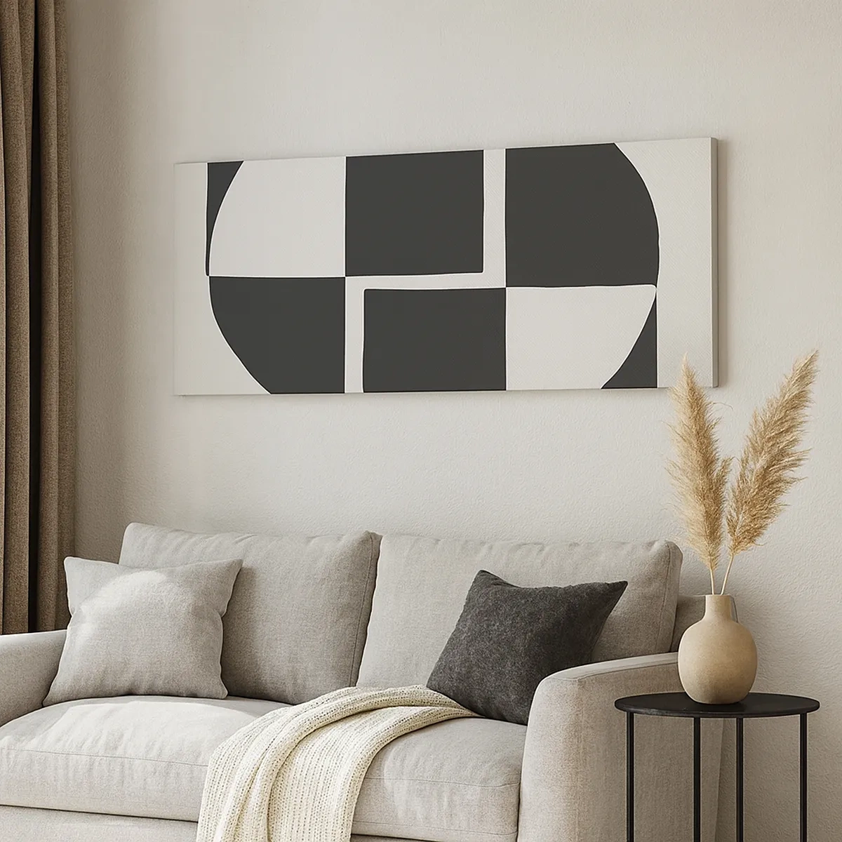 Obraz na plátně - Antitéza – syntéza - 30x30 cm