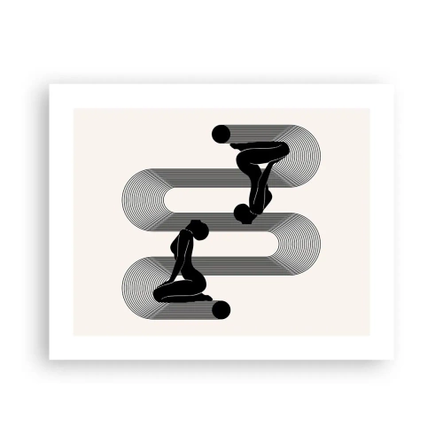 Plakát - Smyslná symetrie - 50x40 cm