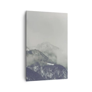 Obraz na plátně - Mlžné údolí - 80x120 cm