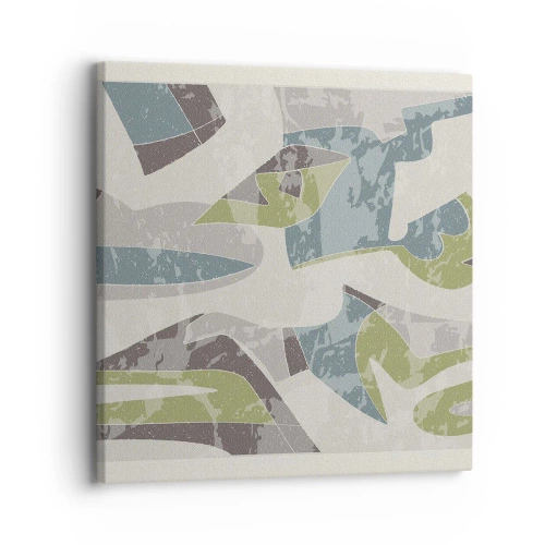 Obraz na plátně - Kompozice za sklem - 30x30 cm