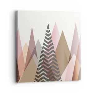 Obraz na plátně - Pyramidální pohled - 30x30 cm