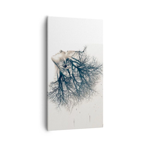 Obraz na plátně - Okouzlená šepotem stromu - 55x100 cm