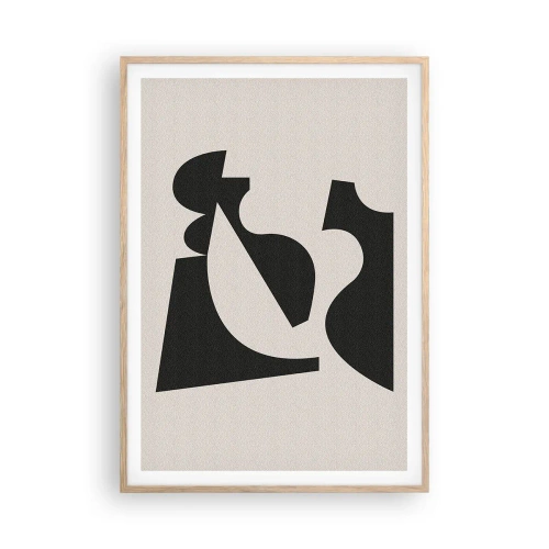 Plakát v rámu světlý dub - K samostatnému ukládání - 70x100 cm