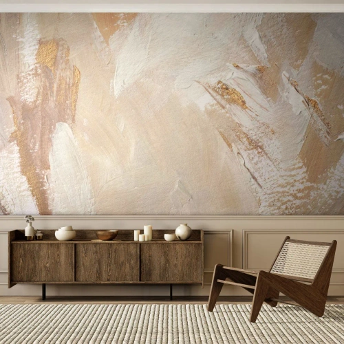 Fototapeta Premium Sand - Pastelová kompozice - Minimalistický, Jasný, Kus - 100x70 cm