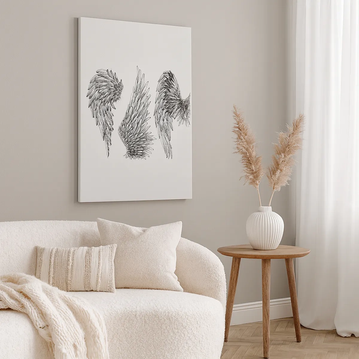 Obraz na plátně - I ty se můžeš stát andělem - 50x70 cm