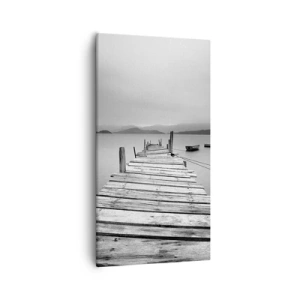 Obraz na plátně - Za horami, za moři - 55x100 cm