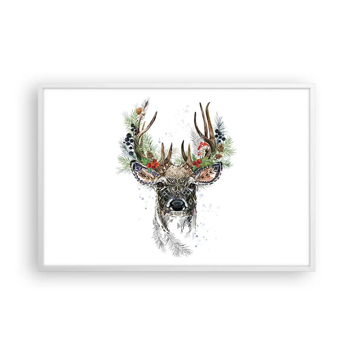 Plakát v bílém rámu - Ve slavnostním rouchu - 91x61 cm