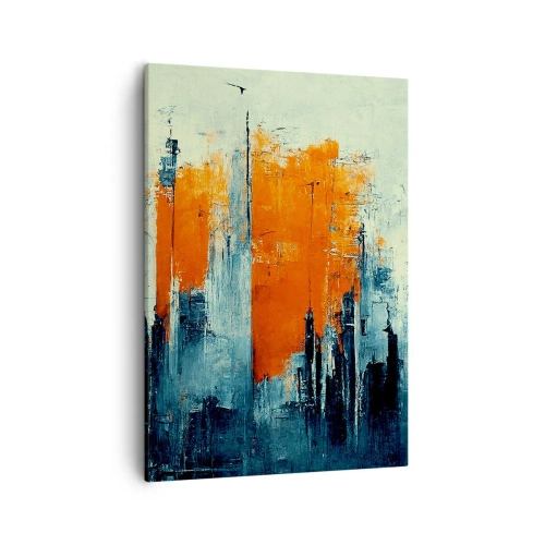 Obraz na plátně - Moderní krajina - 50x70 cm