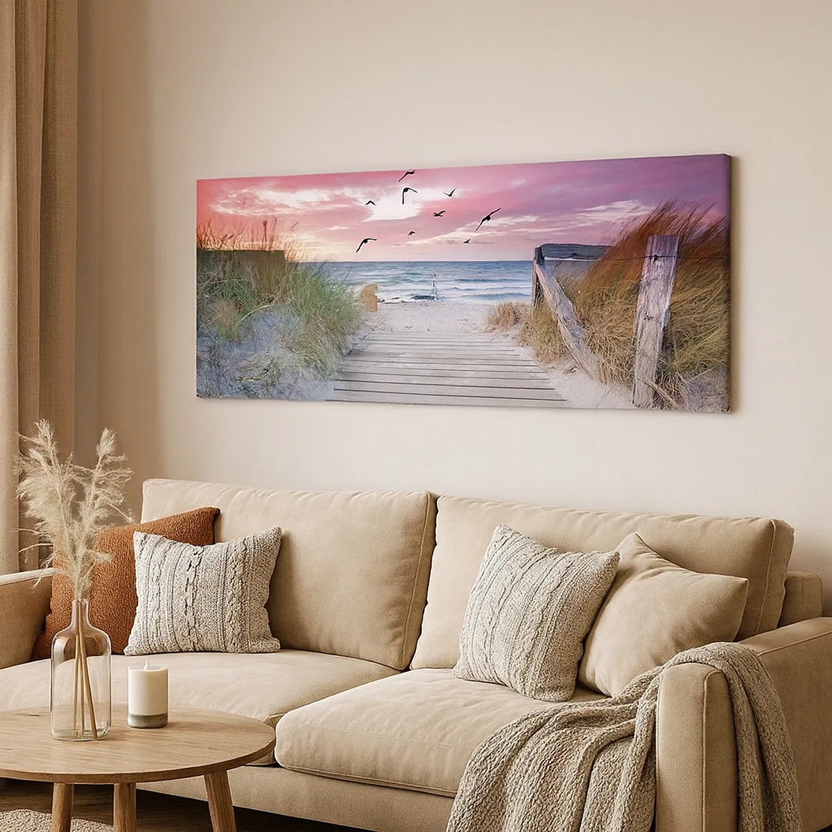 Obraz na plátně - Baltská imprese - 30x30 cm