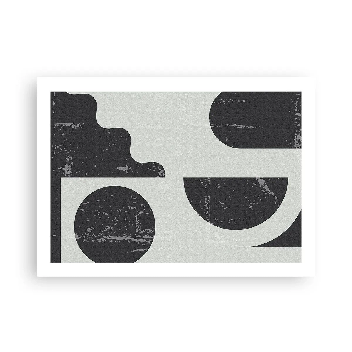 Plakát - Kompozice nad a pod - 70x50 cm