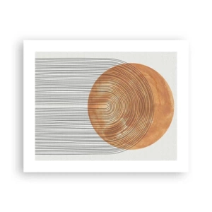 Plakát - Slunečná kompozice - 50x40 cm