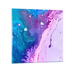 Obraz na skle - Yin a yang - 70x70 cm