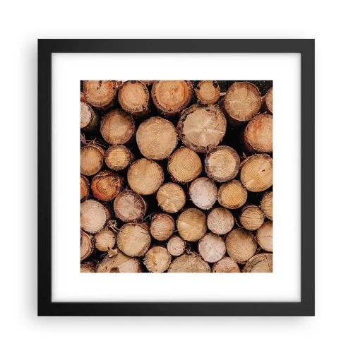 Plakát v černém rámu - Nový začátek - 30x30 cm