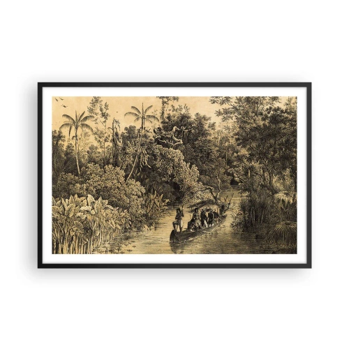 Plakát v černém rámu - Výlet ke zdroji - 91x61 cm