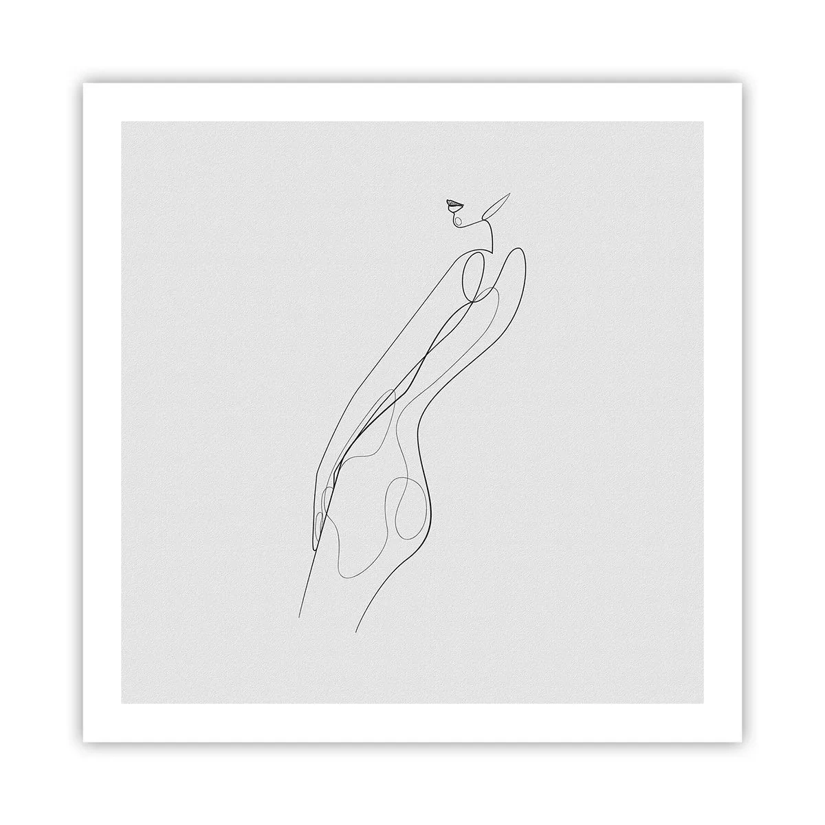 Plakát - Pouze slib - 60x60 cm